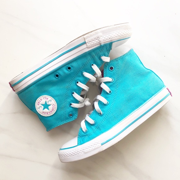 blue sparkle converse